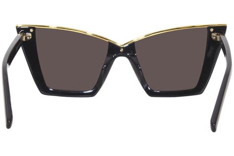 Saint Laurent Black Butterfly Ladies Sunglasses SL 